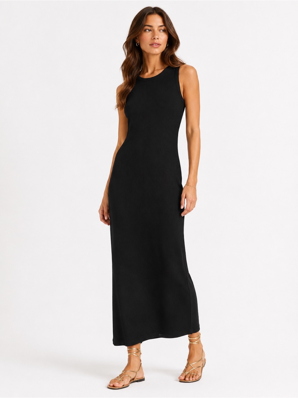 Black Women's bodycon dress- Classic simple Silhouette